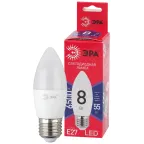                  Лампа светодиодная LED B35-8W-865-E27 R (диод, свеча, 8Вт, хол, E27) (10/100/3500)
               