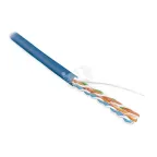 Витая пара U/UTP кат 5e 4 пары AWG24 solid IN LSZH нг(А)-HF синий 100м