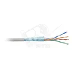 Витая пара F/UTP кат 5e 4 пары AWG24 solid IN LSZH нг(А)-HF оранжевый 305м