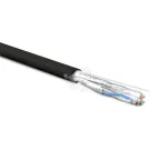 Витая пара U/FTP кат 6 4 пары AWG23 solid IN/OUT IN LSZH нг(А)-HF черный 500м