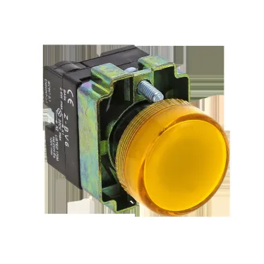 Лампа сигнальная BV65 желтая 24В PROxima