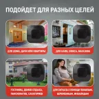Звонок дверной BIONIC Black беспроводной, черный, 6 мелодий