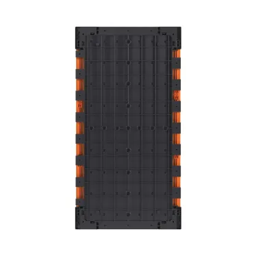 Колодец пластиковый для кабельной канализации с крышками, F0,750х375х750