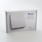 Выключатель беспроводной 500w одноклавишный с радиочастотным контроллером LD100 белый