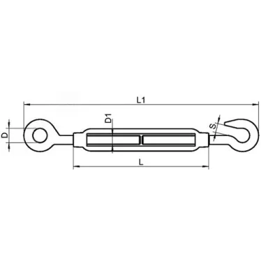 Талреп крюк-кольцо D5