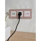 BRITE Розетка USB A+C 18Вт РЮ11-1-БрЖ жемчуг