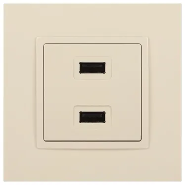Устройство зарядное USB, 5В-2100мА, Эра Elegance, сл.кость, 14-4110-02