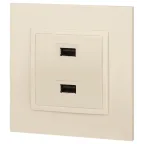Устройство зарядное USB, 5В-2100мА, Эра Elegance, сл.кость, 14-4110-02