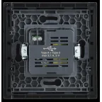 FORTE@PIANO Розетка USB A+C 3,1А FP350 серый IEK