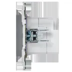 SKANDY Розетка USB A+C 3,1А SK-R14Gr серый IEK