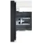 FORTE@PIANO Розетка USB A+A 3,1А FP149 черный IEK