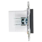 SKANDY Розетка USB A+A 3,1А SK-R15T титан IEK