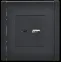 FORTE@PIANO Розетка USB A+C 18Вт FP151 черный IEK