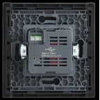 FORTE@PIANO Розетка USB A+C 18Вт FP151 черный IEK