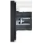 FORTE@PIANO Розетка USB A+C 18Вт FP151 черный IEK