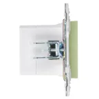 SKANDY Розетка USB A+C 3,1А SK-R14G мятный IEK