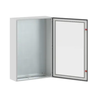 Щит с монтажной панелью ЩМП 1200x800x300мм серия ST c прозрачной дверью