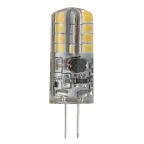 Лампа светодиодная LED 2.5Вт JC 2700К G4 теплый капсула 12V