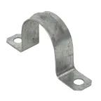 Скоба металлическая двухлапковая d31-32мм (10шт.) PROxima