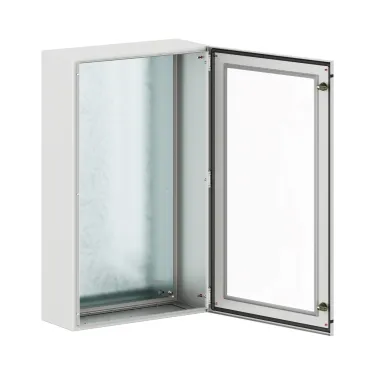 Корпус навесной уличный ST Outdoor с М/П с прозрачной дверью ВxШxГ 1000x600x250 мм, IP66