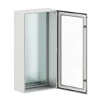 Корпус навесной уличный ST Outdoor с М/П с прозрачной дверью ВxШxГ 1200x600x300 мм, IP66