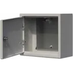 Корпус металлический навесной с монтажной панелью ЩМП-00 IP31 270х210х140