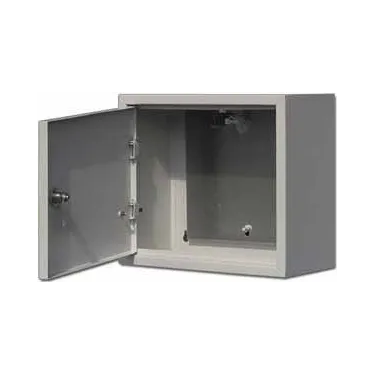Корпус металлический навесной с монтажной панелью ЩМП-00 IP31 270х210х140