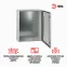 Корпус металлический ЩМП-60.60.25 ЭРА OPTIMA c.6.6.2_5 (600х600х250) IP54