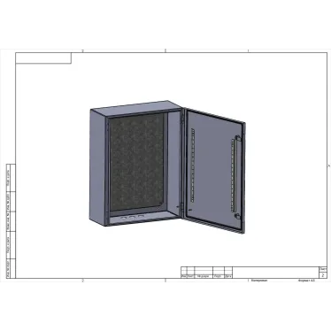 Корпус металлический ЩМП-65.50.22 ЭРА OPTIMA c.6.5.2_5 (650х500х220) У2 IP54