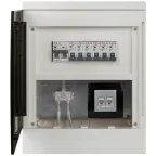 Щит распределительный со слаботочным отсеком ЭРА MultiBox bs-12s навесной пластиковый 12 модулей IP41