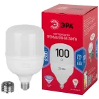 Лампа светодиодная LED 100 Вт 9800Лм 6500К T140 холодный E27/E40 (переходник) 150-275В LED POWER T140-100W-6500-E27/E40 Red Line