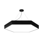 Светильник LED Geometria Hexagon SPO-122-B-40K-066 66Вт 4000К800*800*80 черный подвесной драйвер внутри