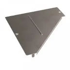                  Крышка переходника левого Стандарт INOX (AISI 409) 500х150
               