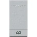LivingLight Клавиша Не беспокоить 1 модуль алюминий