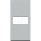 LivingLight Клавиша Axial с 1 отверстием для вставки символа 1 модуль алюминий
