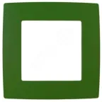 Рамка на 1 пост, Эра12, зелёный, 12-5001-27