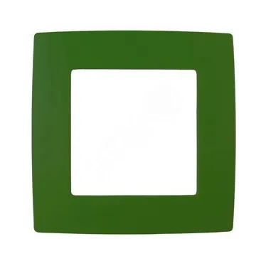 Рамка на 1 пост, Эра12, зелёный, 12-5001-27