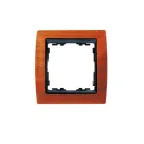                  Рамка на 1 пост, S82, вишня - графит
               