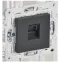 SKANDY Розетка компьютерная RJ45 кат.5E SK-K01T титан IEK