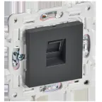 SKANDY Розетка компьютерная RJ45 кат.5E SK-K01T титан IEK