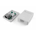Розетка компьютерная RJ-45(8P8C) кат 5e экранированная