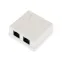 Розетка компьютерная внешняя 2-порта RJ-45 8P8C UTP неэкранированная кат6,