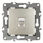                  Розетка информационная RJ45, Эра12, шампань, 12-3107-04
               