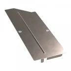                  Крышка переходника правого Стандарт INOX (AISI 409) 600х500
               