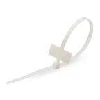 Стяжка нейлоновая КСМ 3x100 (бел) (100шт)