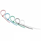 Хомут-стяжкa нeйлонoвая 200x3,6 мм, цветная, упаковка 25 шт, REXANT