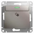                  GLOSSA Карточный выключатель схема 6 платина
               