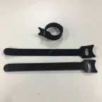 Мягкий многоразовый хомут на тканевой основе 310x17-СИНИЙ