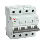 Выключатель автоматический AV-10 4P 50A (B) 10kA AVERES