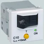                  Connect Термомагнитный дифференциальный автомат 10A K45 45x45мм белый
               
